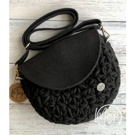 Jolanda crossbody táska - fekete