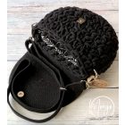 Jolanda crossbody táska - fekete