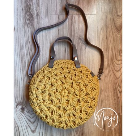 Emma crossbody táska - okker